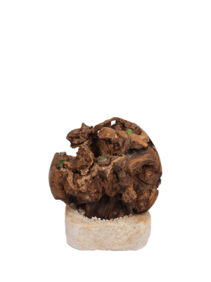 Skulptur "Wurzelkugel"